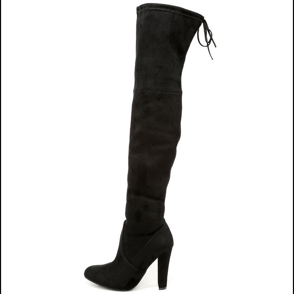 Steve Madden Gorgeous Over the Knee Boot - Picture 3 of 5